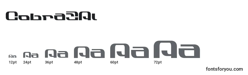 Cobra3Al Font Sizes