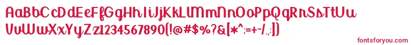 BmdUptownMarketUpright Font – Red Fonts