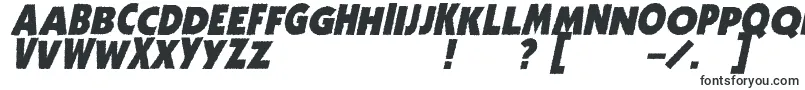 ZhukovZippoItalic-fontti – leikkausfontit