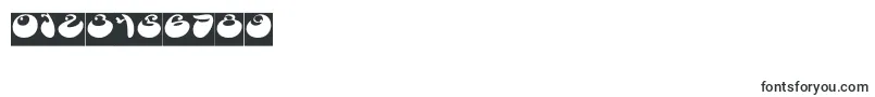 ButterflyInverse Font – Fonts for Numbers and Digits