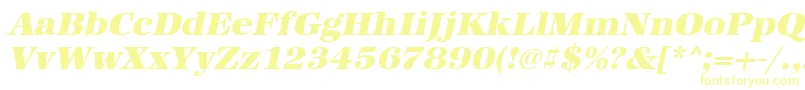 UrwantiquatultbolwidOblique Font – Yellow Fonts