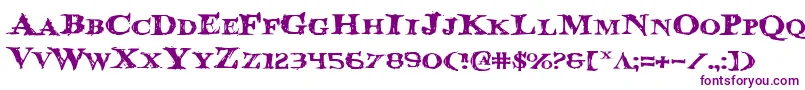 BloodCrowExpanded Font – Purple Fonts