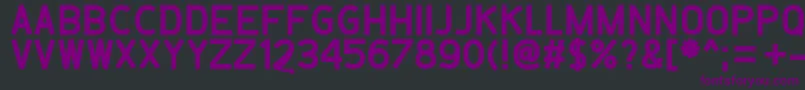Belanusa Font – Purple Fonts on Black Background