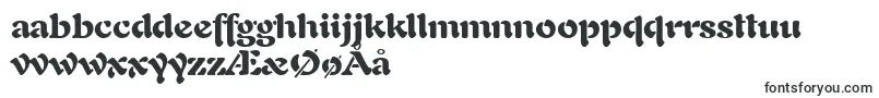 Шрифт PaletteBlackSsiBlack – норвежские шрифты