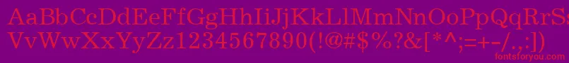 En savoir plus sur la police ExemplaryRegularDb Police ExemplaryRegularDb – polices rouges sur fond violet
