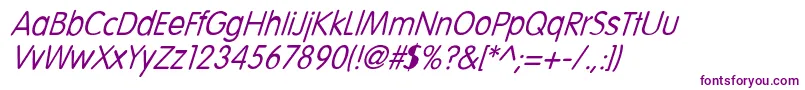 VolteItalic Font – Purple Fonts