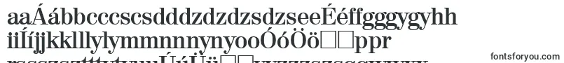 Шрифт ValenciaBold – венгерские шрифты