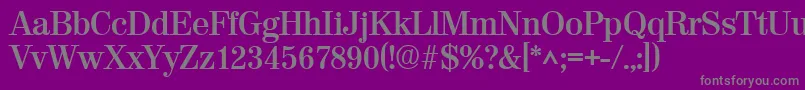 More about ValenciaBold Font ValenciaBold Font – Gray Fonts on Purple Background