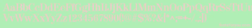 En savoir plus sur la police ValenciaBold Police ValenciaBold – polices roses sur fond vert