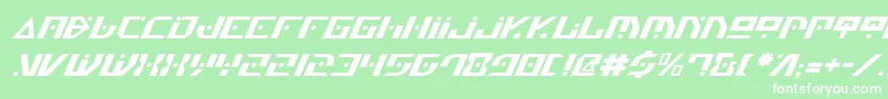 More about GenerationNthItalic Font GenerationNthItalic Font – White Fonts on Green Background