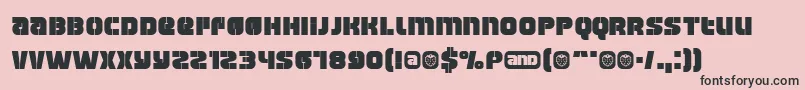 More about Manchest Font Manchest Font – Black Fonts on Pink Background