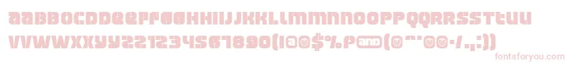 Manchest Font – Pink Fonts on White Background