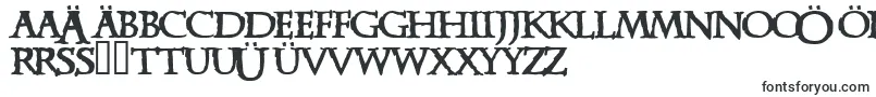 Шрифт Xena – немецкие шрифты