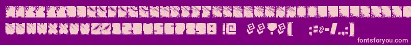 En savoir plus sur la police FtfIndonesianaSansJavallonia Police FtfIndonesianaSansJavallonia – polices roses sur fond violet