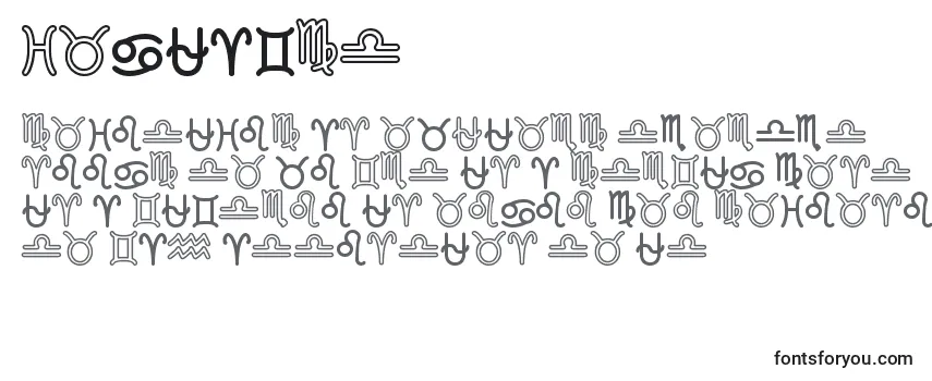 Обзор шрифта ZodiacSt