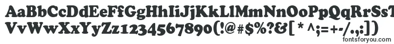 Шрифт Cooper90n – шрифты для статусов