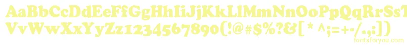 Cooper90n Font – Yellow Fonts