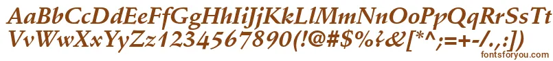 DeutchSsiBoldItalic Font – Brown Fonts