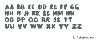 Review of the DkBlackMark Font