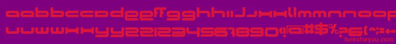 Saiba mais sobre a fonte BnCosmicGirl Fonte BnCosmicGirl – fontes vermelhas em um fundo violeta