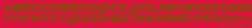 Подробнее о шрифте CassiusGarrod Шрифт CassiusGarrod – коричневые шрифты на красном фоне