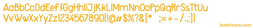 Lisätietoja AmateurRegular-fontista AmateurRegular-fontti – oranssit fontit