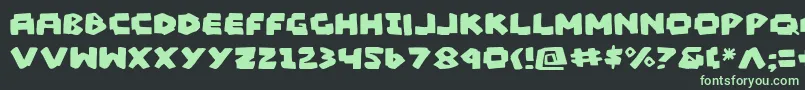 More about MadMarker Font MadMarker Font – Green Fonts on Black Background