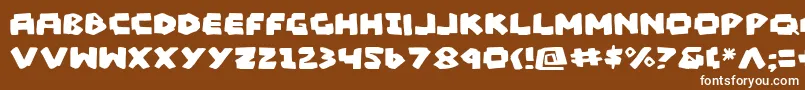 More about MadMarker Font MadMarker Font – White Fonts on Brown Background