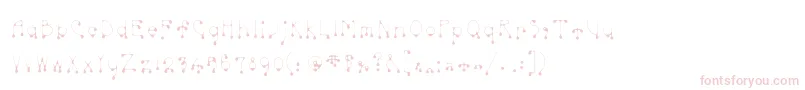 More about Skinnydrip Font Skinnydrip Font – Pink Fonts on White Background