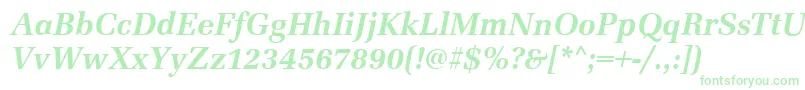 MarseilleBolditalic Font – Green Fonts