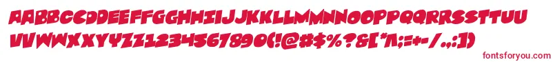 Zounderkiterotal Font – Red Fonts