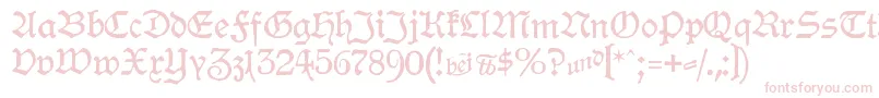 HamburgerSchwabacher-Schriftart – Rosa Schriften