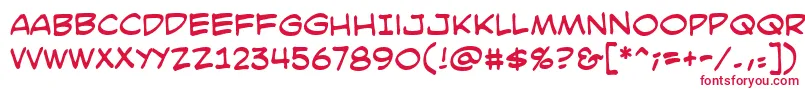 SmackattackbbReg Font – Red Fonts