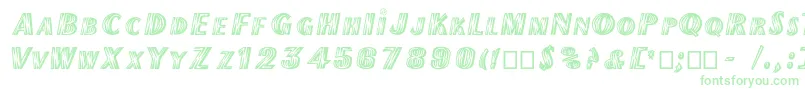 Flash Font – Green Fonts