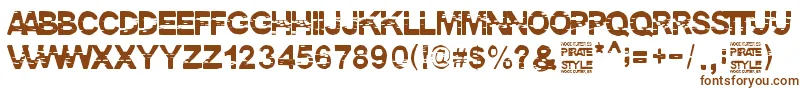 PirateStyle Font – Brown Fonts