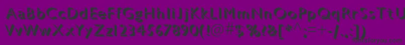fuente GillsansstdLightshadowed – Fuentes Negras Sobre Fondo Morado
