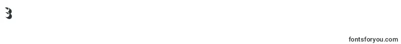 GillsansstdLightshadowed Font – Fonts for Digit 3
