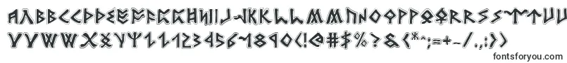 Rosicruciana-fontti – Alkavat R:lla olevat fontit