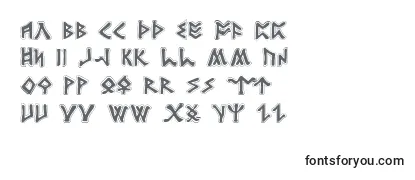 Обзор шрифта Rosicruciana