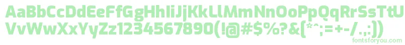 ExoBlack Font – Green Fonts