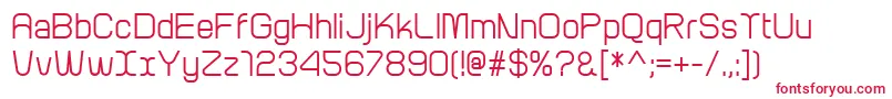 ArcleMedium Font – Red Fonts