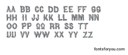 Обзор шрифта Woodbadge
