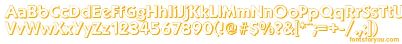 KoblenzshadowBold Font – Orange Fonts