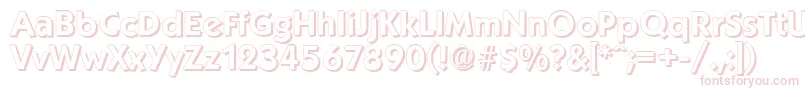 KoblenzshadowBold Font – Pink Fonts