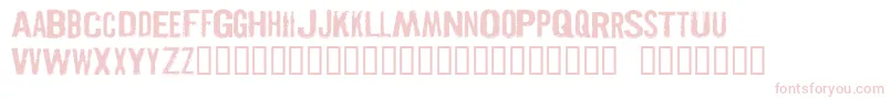 Pistolgrip Font – Pink Fonts on White Background