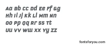KautivaUniBlackItalic-fontti