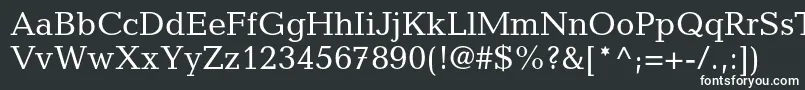 CandidastdRoman Font – White Fonts