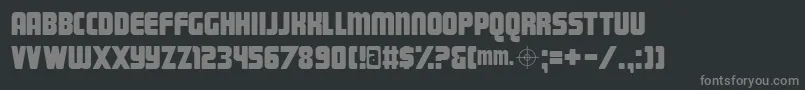 Подробнее о шрифте Magnum ffy Шрифт Magnum ffy – серые шрифты на чёрном фоне