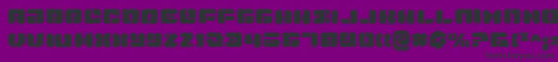 DanStargatePro Font – Black Fonts on Purple Background