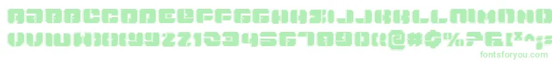 DanStargatePro Font – Green Fonts on White Background